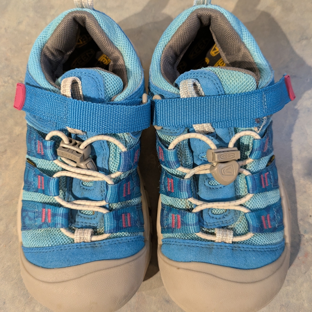 Kids Keen Newport H2 Blue and Gray Sandals